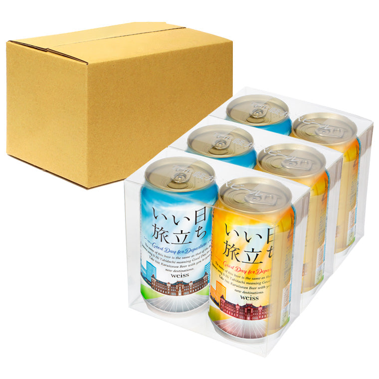 【特別会員価格】THE軽井沢ビール いい日旅立ち(白ビール)2缶セット×3組