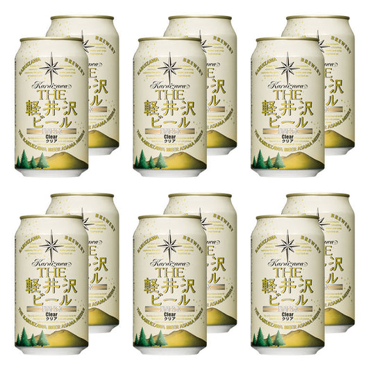 【特別会員価格】THE軽井沢ビール クリア 350ml缶・12本セット