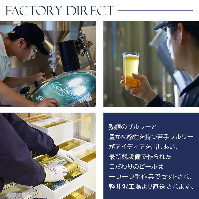 THE軽井沢ビール ギフト 330ml瓶×2本 350ml缶×6本 G-RL
