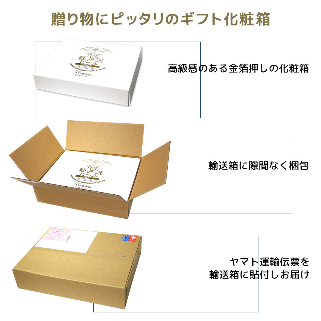 THE軽井沢ビール 清涼飛泉プレミアム 千住博画伯 ギフトセット 330ml瓶×2本 350ml缶×6本 G-RD