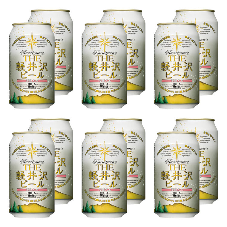 THE軽井沢ビール 白ビール(ヴァイス) 350ml缶・12本セット