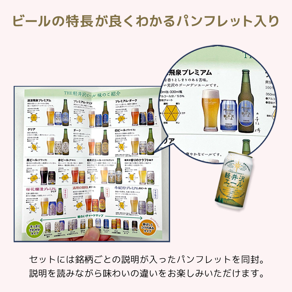 【母の日ギフト】メッセージシート付きTHE軽井沢ビール ギフト 350ml缶×8本 G-GZ-M