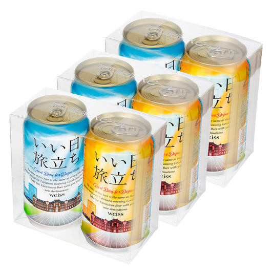 【特別会員価格】THE軽井沢ビール いい日旅立ち（白ビール）2缶セット×3組