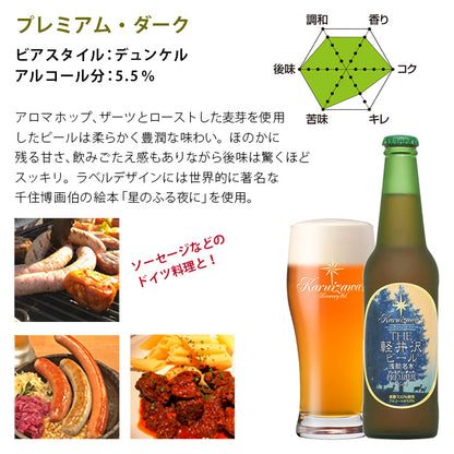 【送料無料】THE軽井沢ビール ギフト 330ml瓶×8本 G-ZG
